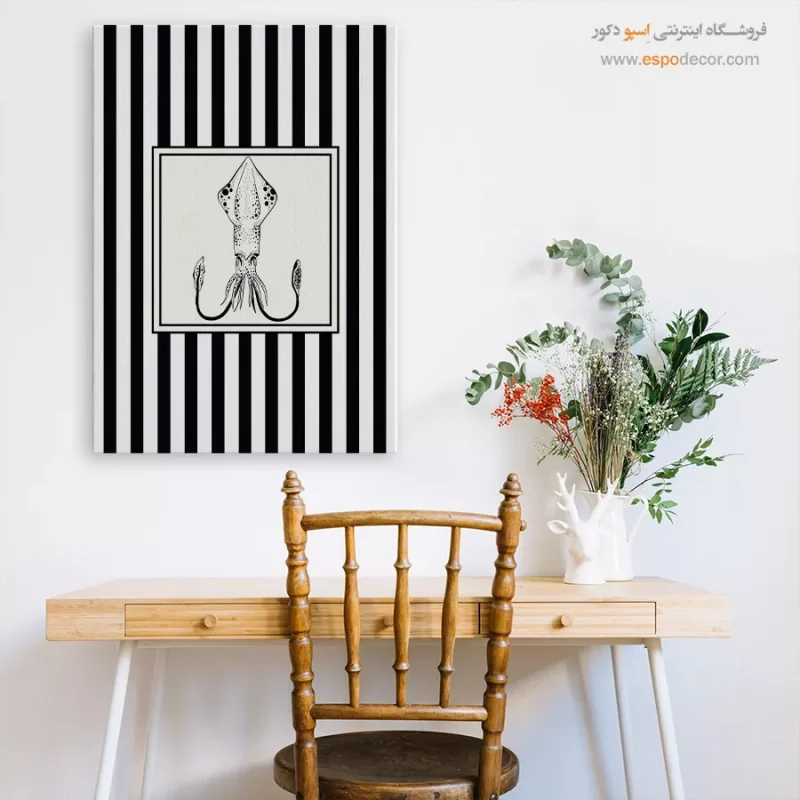 تابلو مینیمال تم مشکی - Image 7