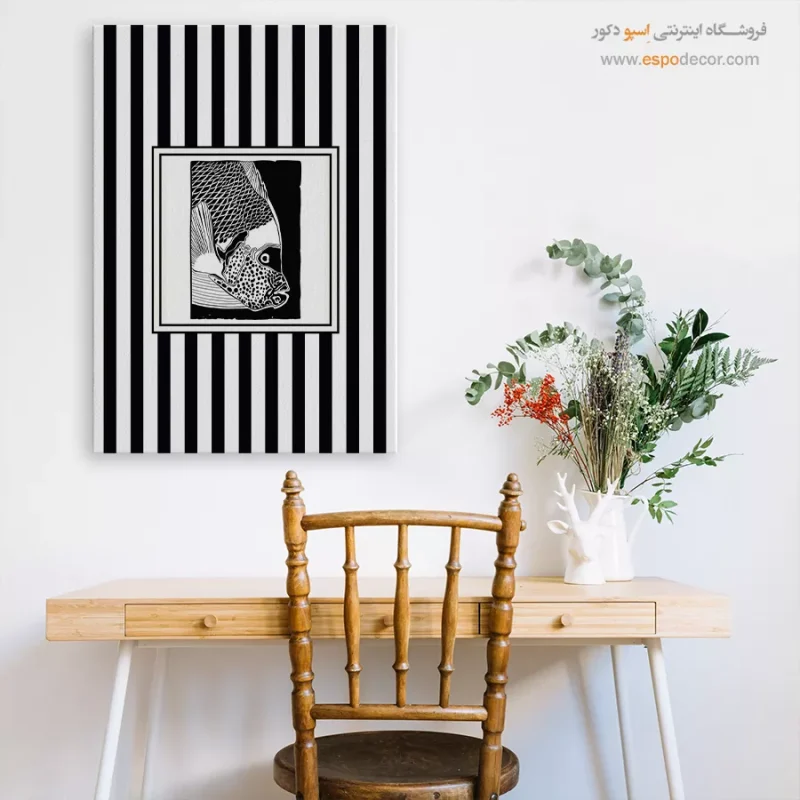 تابلو مینیمال تم مشکی - Image 7
