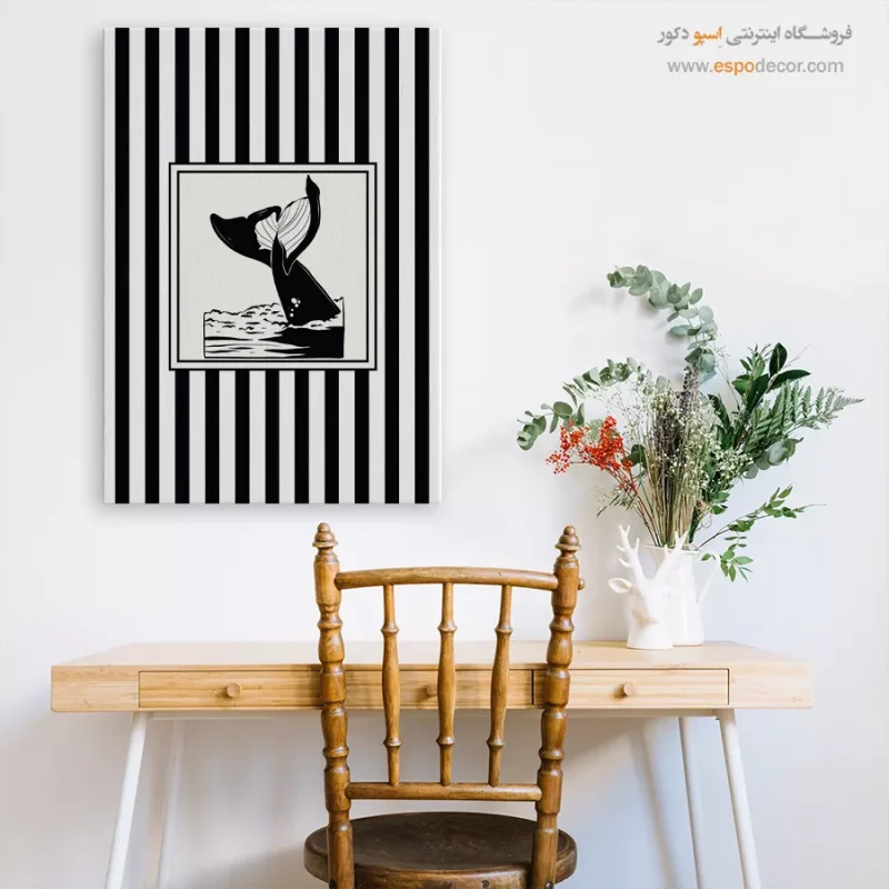 تابلو مینیمال تم مشکی - Image 7