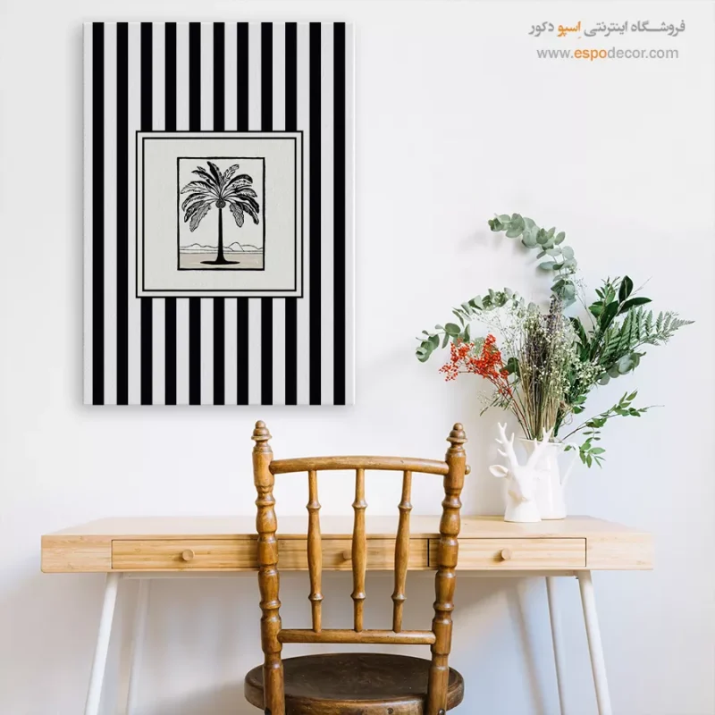 تابلو مینیمال تم مشکی - Image 7