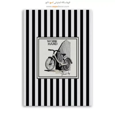 تابلو مینیمال تم مشکی - اسپو دکور