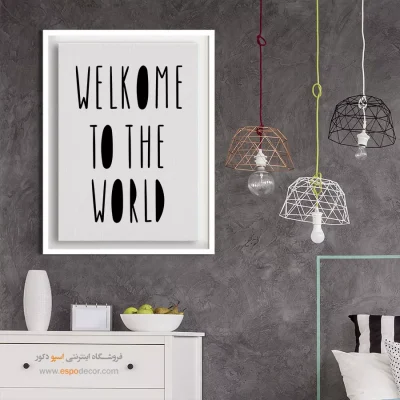 تابلو مینیمال - اسپو دکور