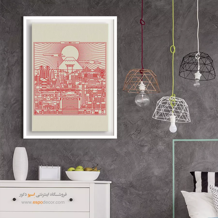 تابلو مینیمال - اسپو دکور