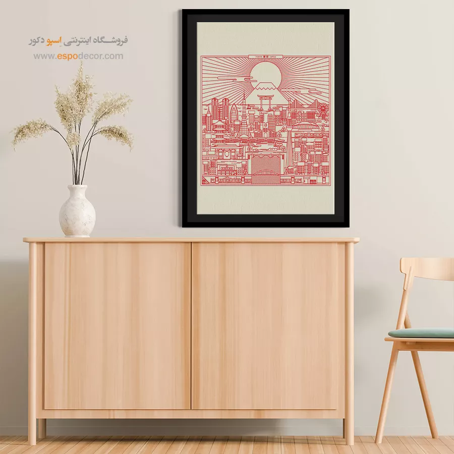 تابلو مینیمال - اسپو دکور