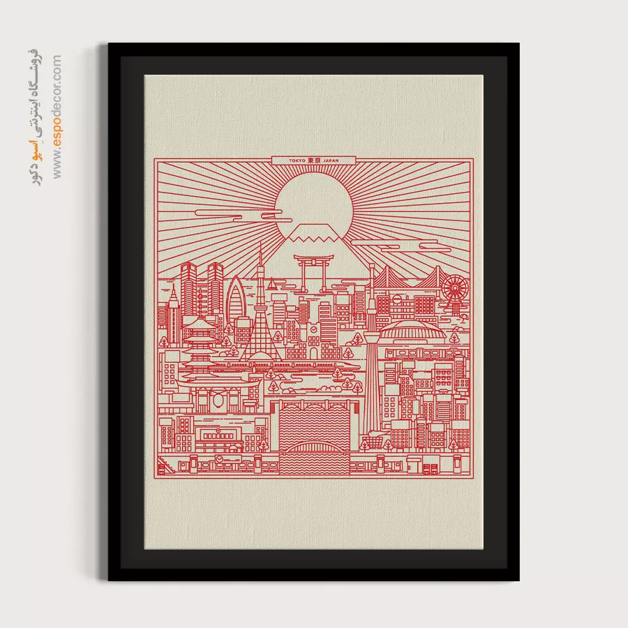 تابلو مینیمال - اسپو دکور