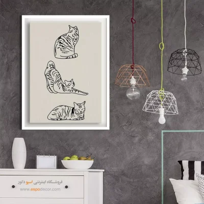 تابلو مینیمال - اسپو دکور