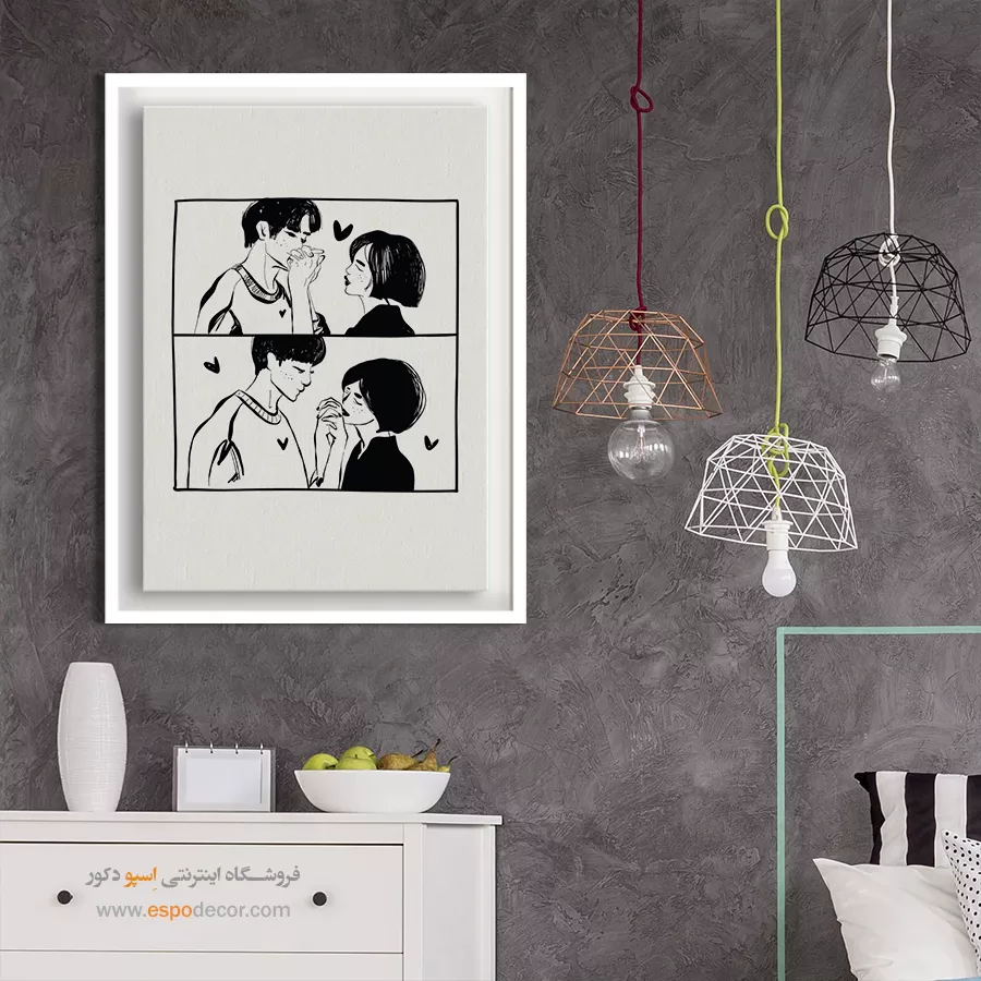 تابلو مینیمال - اسپو دکور