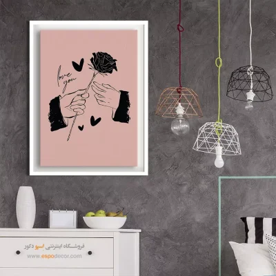 تابلو مینیمال - اسپو دکور
