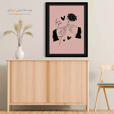 تابلو مینیمال - اسپو دکور