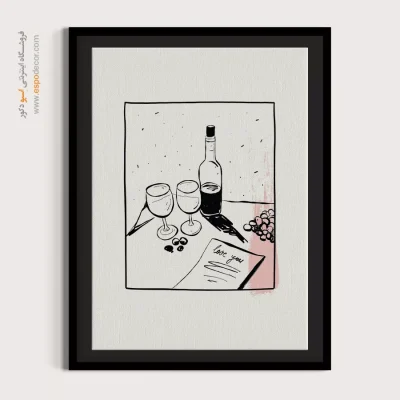 تابلو مینیمال - اسپو دکور