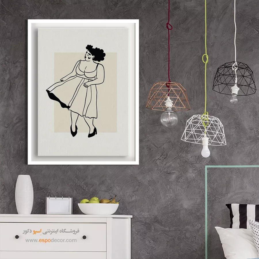 تابلو مینیمال - اسپو دکور