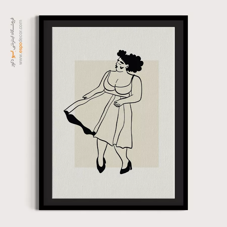 تابلو مینیمال - اسپو دکور