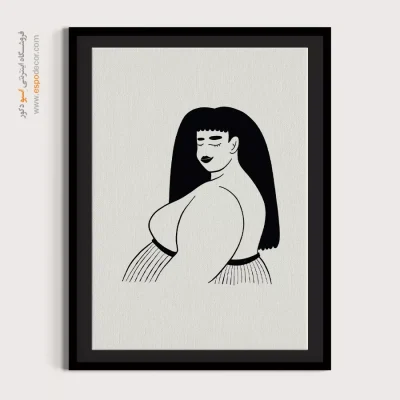 تابلو مینیمال - اسپو دکور