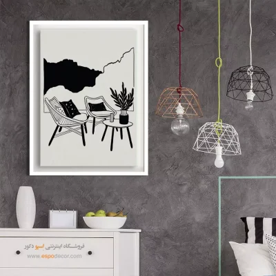 تابلو مینیمال - اسپو دکور