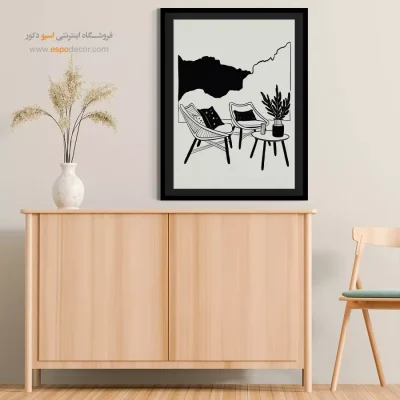 تابلو مینیمال - اسپو دکور