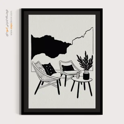 تابلو مینیمال - اسپو دکور