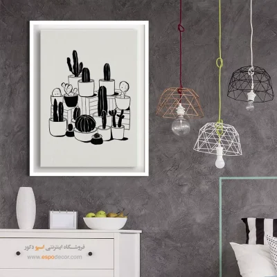 تابلو مینیمال - اسپو دکور
