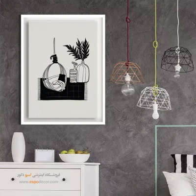 تابلو مینیمال - اسپو دکور