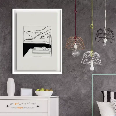 تابلو مینیمال - اسپو دکور