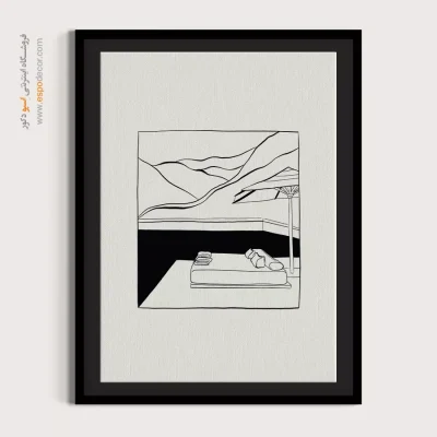 تابلو مینیمال - اسپو دکور