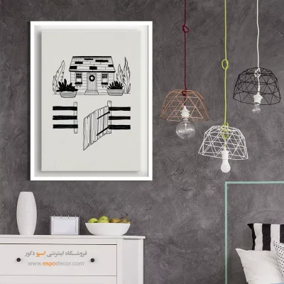 تابلو مینیمال - اسپو دکور