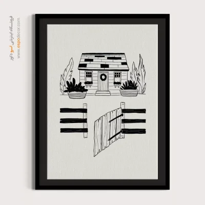 تابلو مینیمال - اسپو دکور