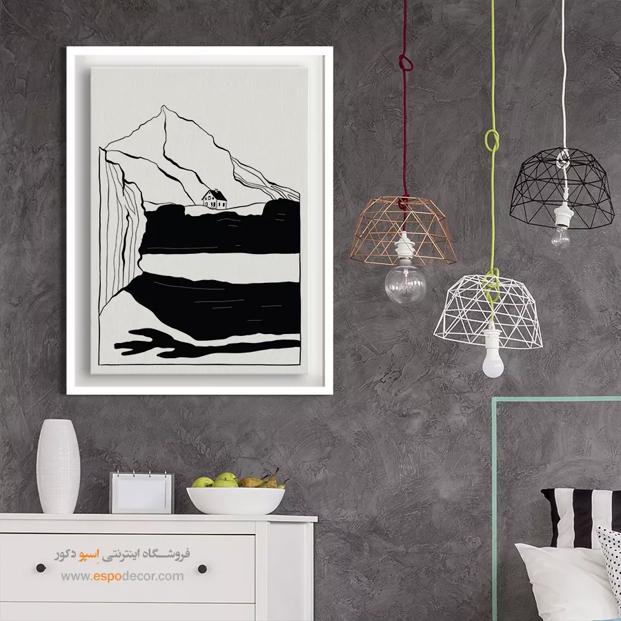 تابلو مینیمال - اسپو دکور