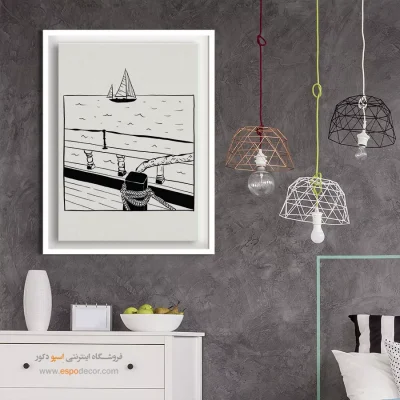 تابلو مینیمال - اسپو دکور