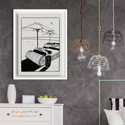 تابلو مینیمال - اسپو دکور