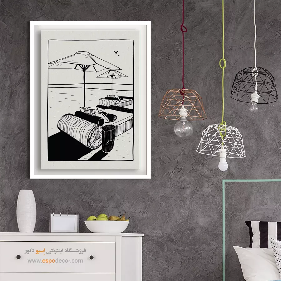 تابلو مینیمال - اسپو دکور