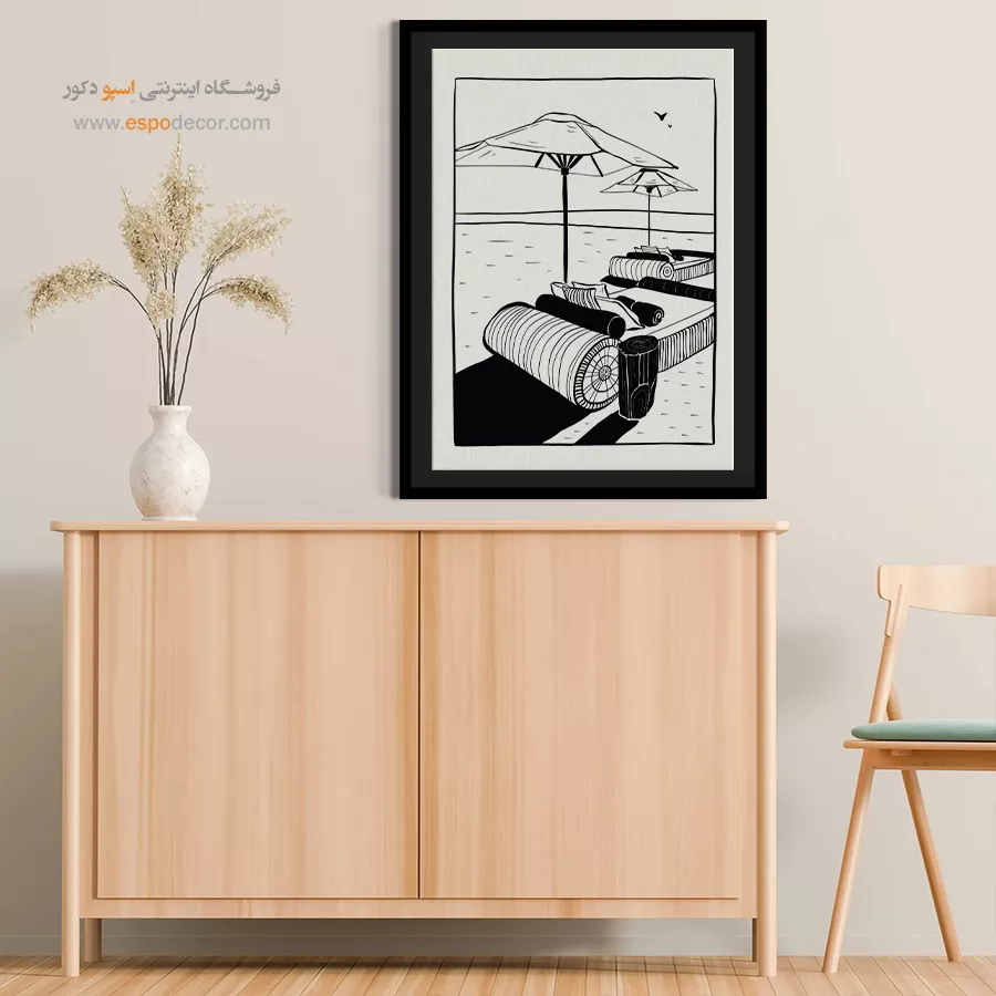 تابلو مینیمال - اسپو دکور
