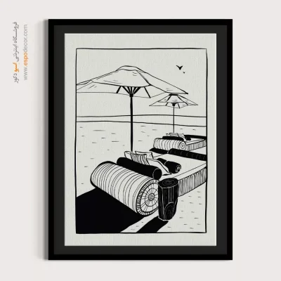 تابلو مینیمال - اسپو دکور