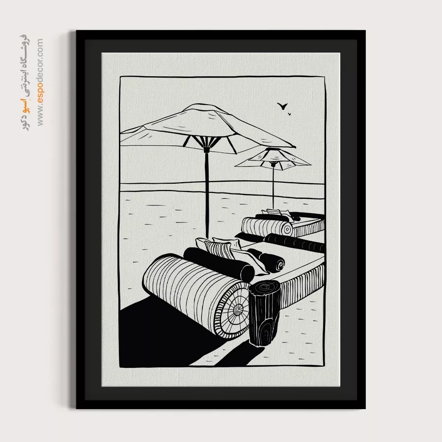 تابلو مینیمال - اسپو دکور