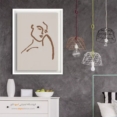 تابلو مینیمال - اسپو دکور