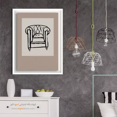 تابلو مینیمال - اسپو دکور