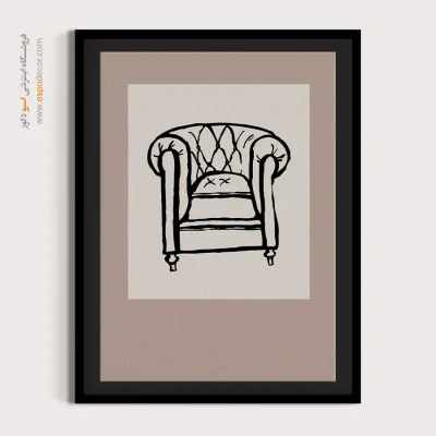 تابلو مینیمال - اسپو دکور