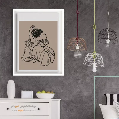 تابلو مینیمال - اسپو دکور
