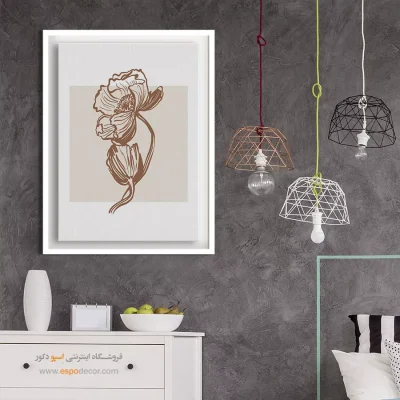 تابلو مینیمال - اسپو دکور