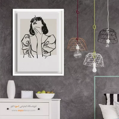 تابلو مینیمال - اسپو دکور