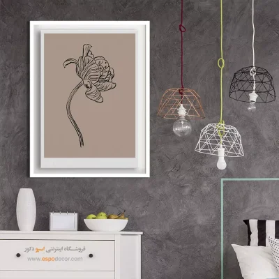 تابلو مینیمال - اسپو دکور