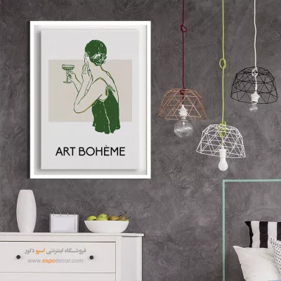 تابلو مینیمال - اسپو دکور