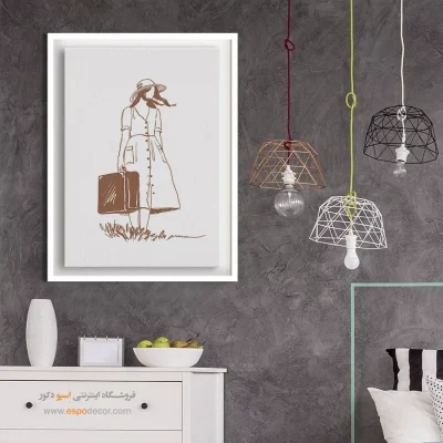 تابلو مینیمال - اسپو دکور