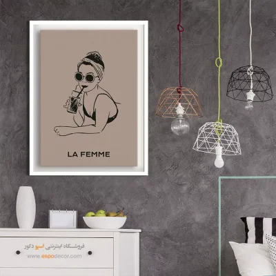 تابلو مینیمال - اسپو دکور