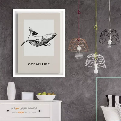 تابلو مینیمال - اسپو دکور