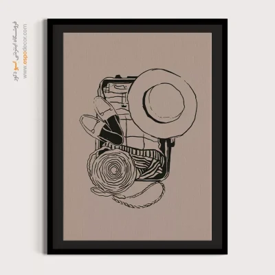 تابلو مینیمال - اسپو دکور