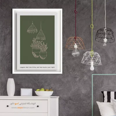 تابلو مینیمال - اسپو دکور