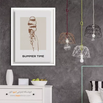تابلو مینیمال - اسپو دکور