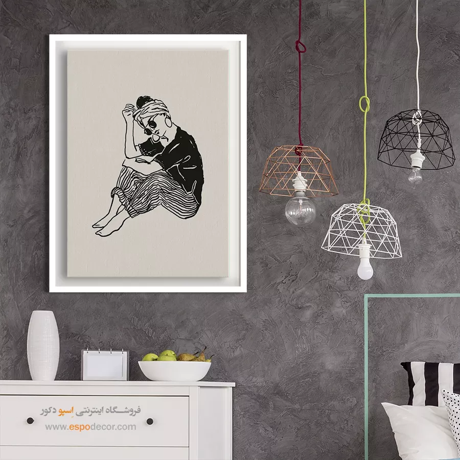 تابلو مینیمال - اسپو دکور