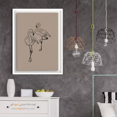 تابلو مینیمال - اسپو دکور
