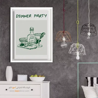 تابلو مینیمال - اسپو دکور